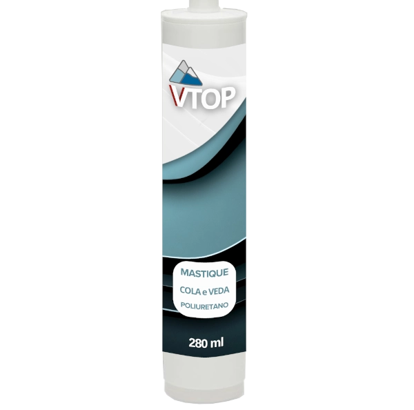 VTOP MASTIQUE JUNTAS POLIURETANO BRANCO TUBO 280ML